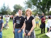 Trustee Lara York & Bryan Gebhardt rallying against education budget cuts in May 2008.