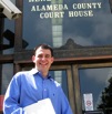 Bryan Gebhardt filing for Fremont school board in July 2008.